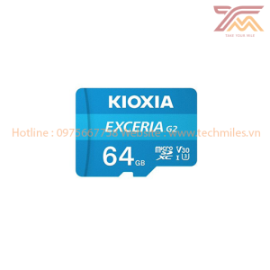 Thẻ nhớ Kioxia MicroSD 64GB Class 10_U3