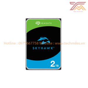 Ổ Cứng HDD SEAGATE SkyHawk 2TB 3.5 inch, 5400RPM, SATA III, 256MB Cache (ST2000VX017)